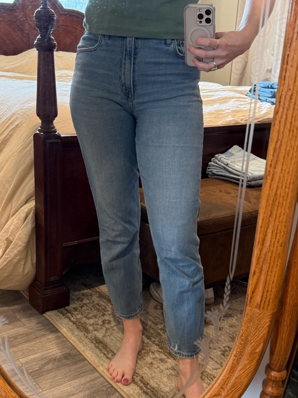 Abercrombie Jeans The Mom High Rise